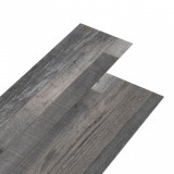 Plăci pardoseală autoadezive lemn industrial 4,46 m&sup2; PVC 3 mm