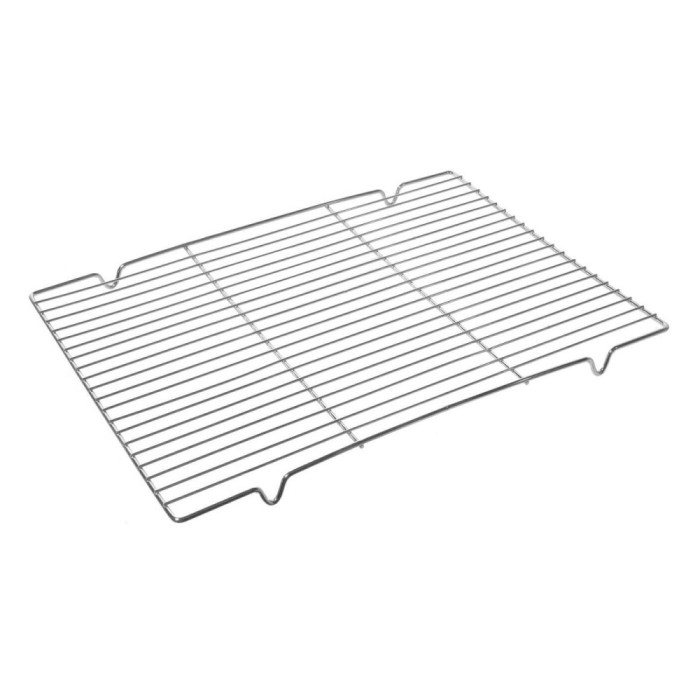 Grătar Metalic Grill, 38x28x2cm, Argintiu