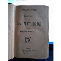 Discours de la methode suivi des Meditations metaphysiques - Descartes