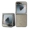Husa pentru Samsung Galaxy Z Flip6 - Guess Glitter Script (GUHCZF6HGGSHD) - Gold