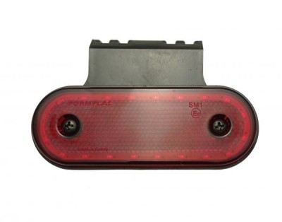 LED Lumini Gabarit 12v 24v Remorca Camioane Rosu Reflector E9 foto