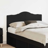 VidaXL Tăblie cap cu headboard Stejar Negru 135 cm Lemn compozit 888012