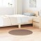 vidaXL Covor Shaggy Antiderapant Maro 90 x 90 cm PP 4019799