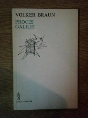 PROCES GALILEI de VOLKER BRAUN , 1990 foto