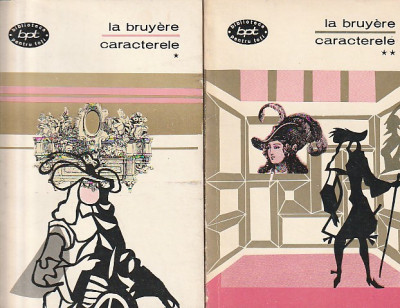 LA BRUYERE - CARACTERELE ( 2 VOLUME ) ( BPT 331-332 ) foto