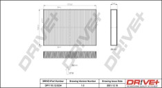 Dr!ve+ DP1110.12.0234 Filtru, aer habitaclu