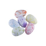Accesorii creatie - polistiren - ou, colorat, 3cm, set 24 buc, Colorarte, 238