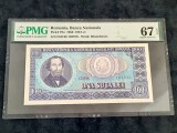 Bancnota 100lei din 1966 PMG67EPQ