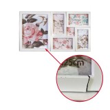 Rama Foto Multipla 6 Poze, Diverse Dimensiuni (10x15, 20x25, 7x7 cm), 50x28 cm, Plastic, Decorativa, RESIGILAT