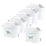 Set filtre 5 + 1 MAXTRA PRO pentru canile Brita, filtrare 150 l apa, reduce clorul si rezidurile din apa