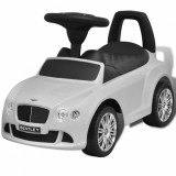 Mașină pentru copii fără pedale Bentley Alb, vidaXL