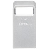 Memorie USB Kingston 128GB DataTraveler Micro 200MB/s Metal USB 3.2 Gen 1