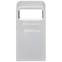 Memorie USB Kingston 128GB DataTraveler Micro 200MB/s Metal USB 3.2 Gen 1