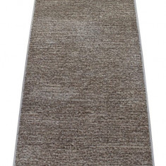 Traversa Covor Daffi 13099 Latime 80 cm - 80x500, Bej, Maro