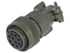 Conector Circular Mamă Amphenol DS3106F-18-1S, 10 Pini, 13A, MIL-C-5015, Aliaj Aluminiu
