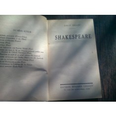 SHAKESPEARE - LOUIS GILLET (CARTE IN LIMBA FRANCEZA)