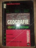 Geografie: Teste si sinteze- Silviu Negut, Octavian Mandrut