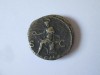Rară! Monedă antică romană din bronz 1 AS=1/16 Denarius 69-79 A.D.? Vespasian Titus Flavius,diametrul=25-26 mm,greutate=12,90 grame, Europa