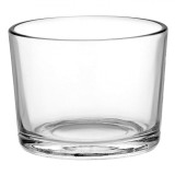 Bol Sticlă Minimal, Transparent, Capacitate 0,25 L, Oem