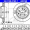 Disc frana VW TOUAREG (7LA, 7L6, 7L7) (2002 - 2010) ATE 24.0128-0169.1