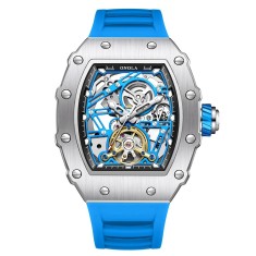 Ceas Bărbați Onola 3854 Albastru &ndash; Design Luxury, Mecanic, Luminos, Rezistent la Apă 3ATM