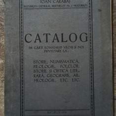 Catalog de carti romanesti vechi si noi// 1939