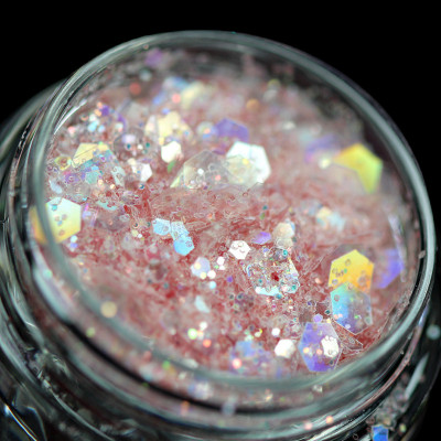 Glitter cosmetic pentru machiaj PK142 KAJOL Beauty, 1g foto