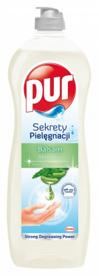 Pur Balsam Aloe, Detergent Lichid Pentru Spalat Vase, Manual, 750ml foto