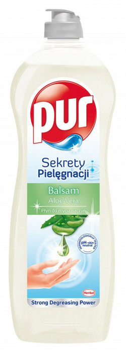 Pur Balsam Aloe, Detergent Lichid Pentru Spalat Vase, Manual, 750ml