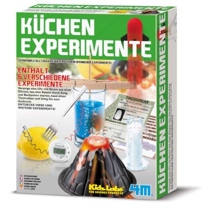 Set experimente pentru bucatarie - Kit educativ KidzLabs +8 ani