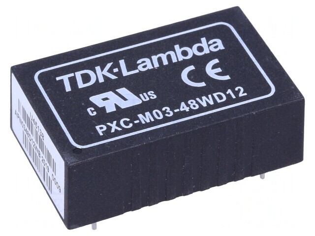 Convertor DC/DC 3W 18-75V la 12V/-12V THT