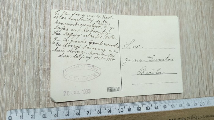 CARTE POSTALA ANII 30 - GERMANIA