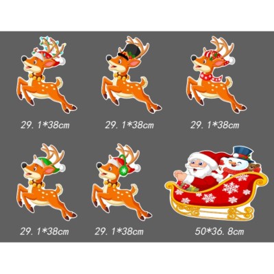Christmas card light-up train - Christmas train type D - with 20 poles foto