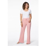 Pantaloni Pijama Dama Evazati, Culoare Roz, Confort Premium E i Stil Relaxat