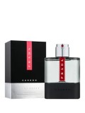 Apa de toaleta Prada Luna Rossa Carbon, 50 ml, pentru barbati