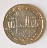 AUSTRIA 50 SCHILLING 1998 PRESEDENTIA UNIUNII EUROPENE BIMETAL XF AUNC ( CITITI VA ROG DESCRIEREA ENUNTUL )