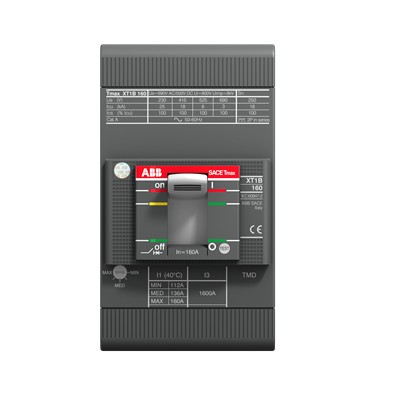 Intreruptor MCCB usol 3P 100A 18kA ABB 1SDA066807R1 foto