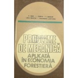 P. Sima - Probleme de mecanica aplicata in economia forestiera (Editia: 1981)
