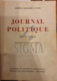 Jurnal politique 1939-1943
