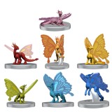 Set Miniaturi D&amp;D Icons of the Realms - Pride of Faerie Dragons