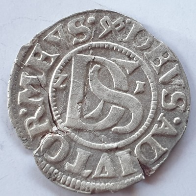 Pomerania 2 schilling 1621 argint Bogislaus XlV foto