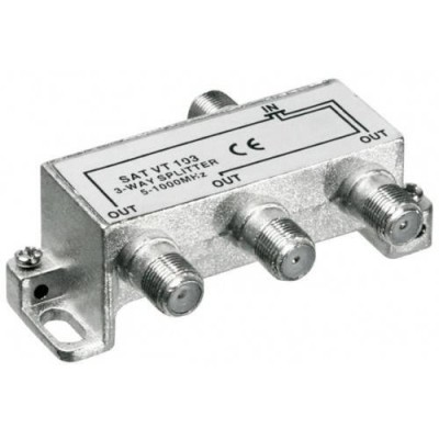 Distribuitor CATV interior 3 iesiri 5-1000Mhz Goobay foto