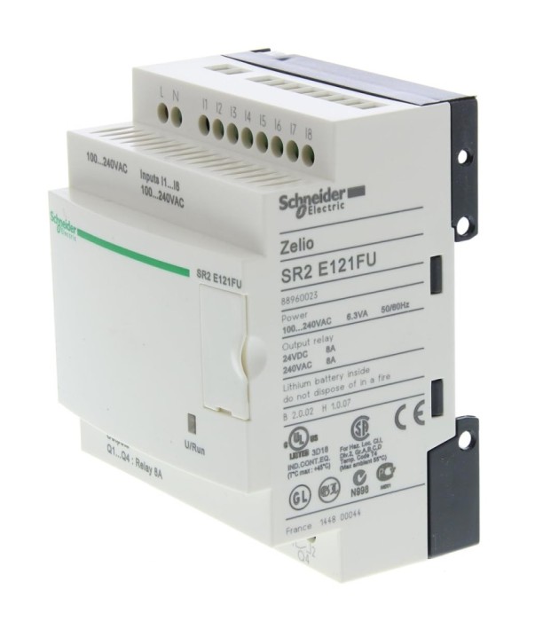Releu Programabil 8 Intrări 4 Ieșiri Relee SR2E121FU