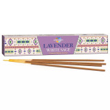 Cumpara ieftin Betisoare Parfumate Dreptunghi - Set 10 Buc - Sacred Elements Lavender White Sage