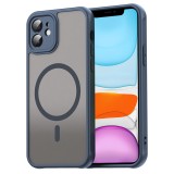 Husa iPhone 11 Asteroid GSM HaloFrost II MagSafe, bleumarin
