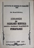 PRELEGERI DE PSIHOLOGIE MEDICALA PENTRU STUDENTII FACULTATII DE STOMATOLOGIE-DR. RENE DUDA-256365