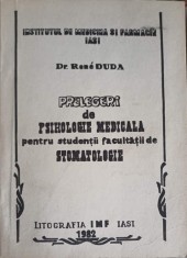 PRELEGERI DE PSIHOLOGIE MEDICALA PENTRU STUDENTII FACULTATII DE STOMATOLOGIE-DR. RENE DUDA-256365