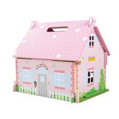 Casuta din lemn pentru papusi - Flowers PlayLearn Toys foto