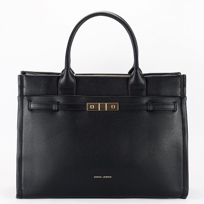 Geanta neagra mare David Jones CM7736 17 foto