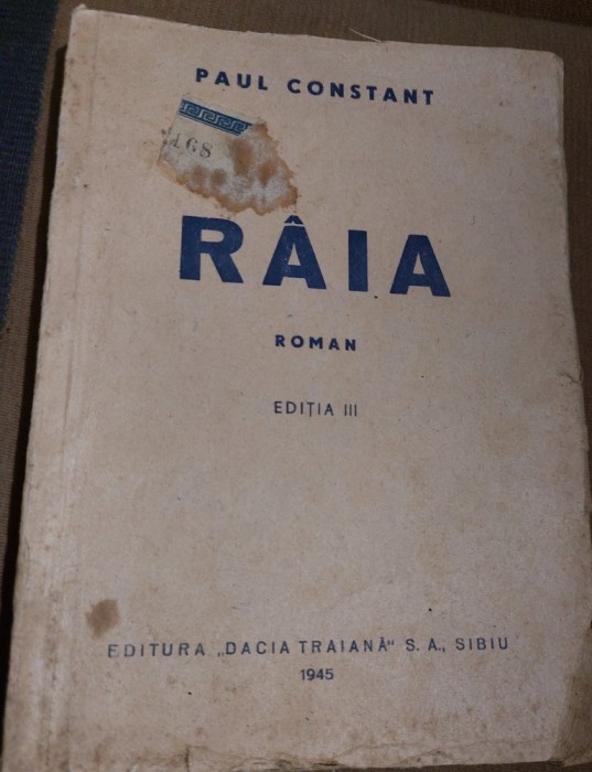 RAIA PAUL CONSTANT